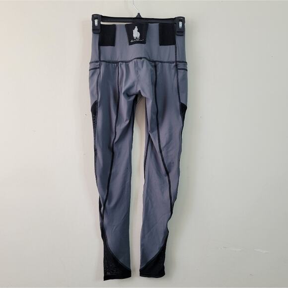 Dene Adams Concealed Carry Tactical Leggings Grey XS - Picture 6 of 8